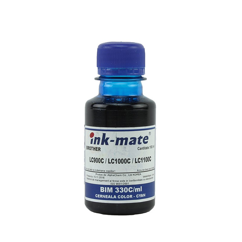 Cerneala refill Cyan Brother 500 ml - imagine 4